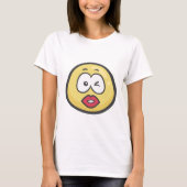 Emoji: Kissend Face T-shirt (Voorkant)