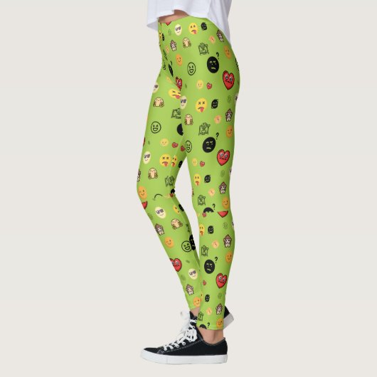 Emoji kleurrijk leggings (Links)