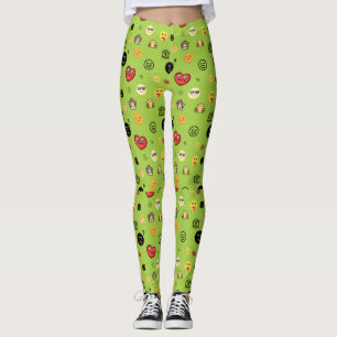 Emoji kleurrijk leggings