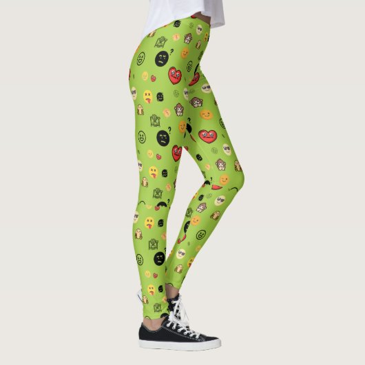 Emoji kleurrijk leggings (Rechts)