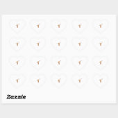 emoji knipogen tong uit giraffe gezicht hart sticker (Vel)
