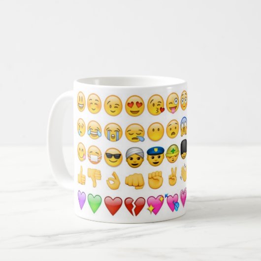 Emoji Koffiemok (Voorkant links)