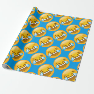 Emoji Laughing Cadeaupapier
