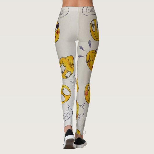 Emoji Leggings (Achterkant)