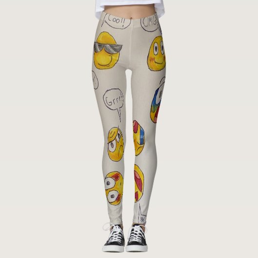 Emoji Leggings (Voorkant)