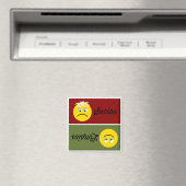 Emoji Limpios Sucios Spaans-wasmachine Magnet (Insitu (Vaatwasser))
