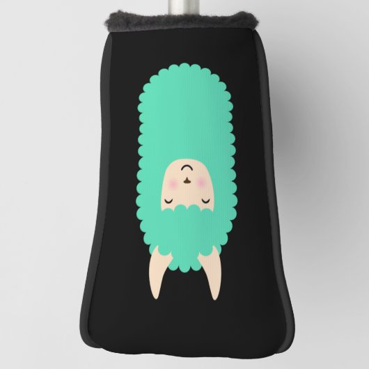 Emoji Llama Happy Golfheadcover (Draai 90)