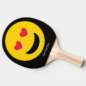 Emoji Love Tafeltennisbatje (Zijkant)
