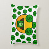 Emoji Madness Accent Kussen (Achterkant (Verticaal))