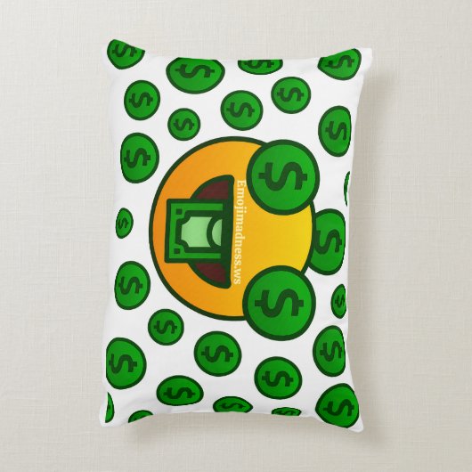 Emoji Madness Accent Kussen (Achterkant (Verticaal))