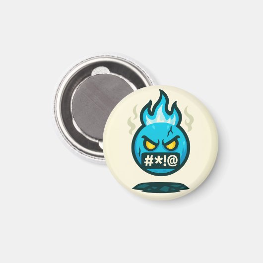 Emoji Madness Magneet (Voorkant / Achterkant)