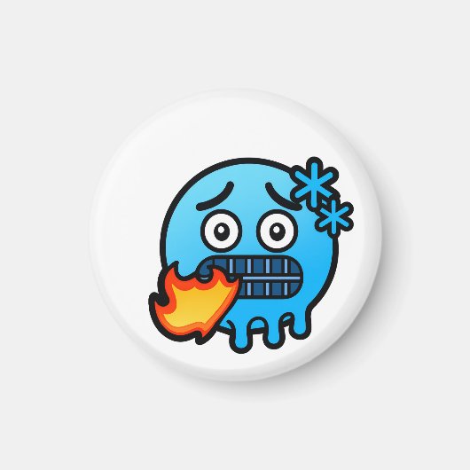 Emoji Madness Magneet (Voorkant)