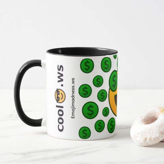 Emoji Madness Mok (Met donut)