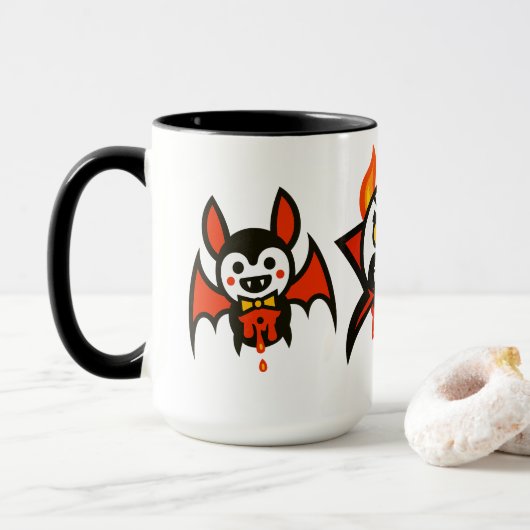 Emoji Madness Mug Mok (Met donut)