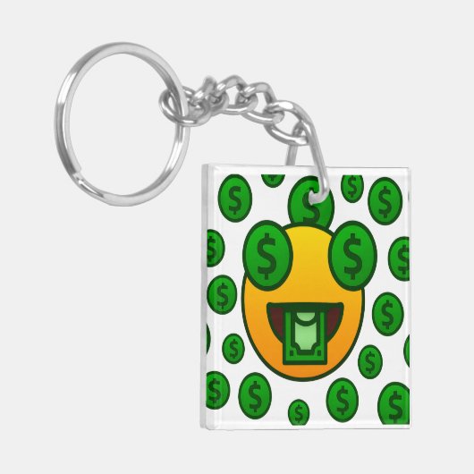 Emoji Madness Sleutelhanger (Voorkant Links)