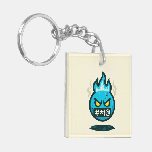 Emoji Madness Sleutelhanger (Voorkant Links)