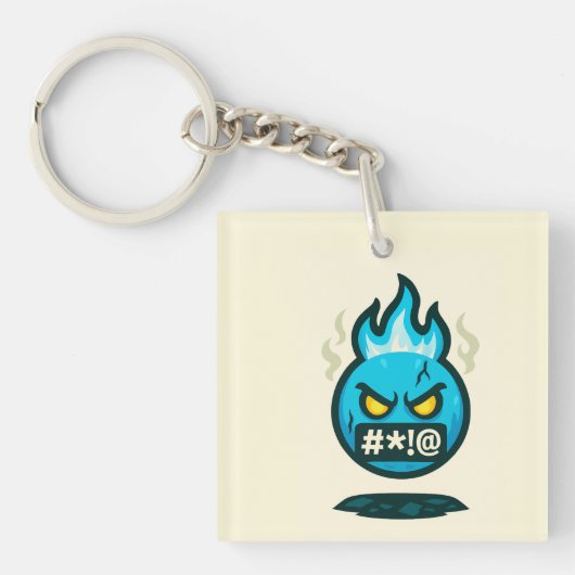 Emoji Madness Sleutelhanger (Voorkant)