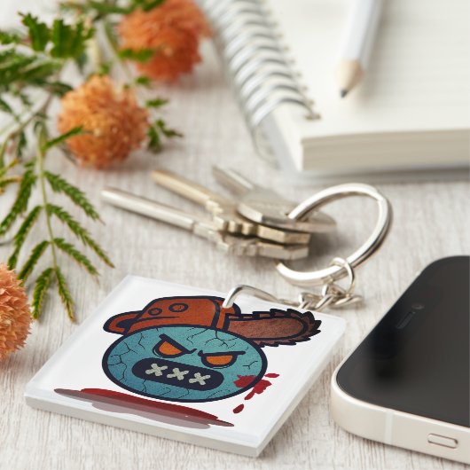 Emoji Madness Sleutelhanger (Voorkant Rechts)