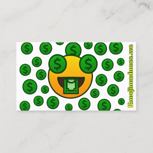 Emoji Madness Visitekaartje (Voorkant)