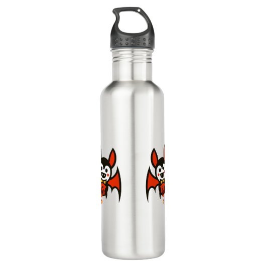 Emoji Madness Waterfles (Achterkant)