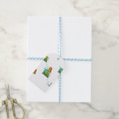 emoji mermaid cadeaulabel (Met Touw)