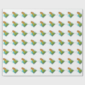 emoji mermaid cadeaupapier (Vlak)