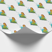 emoji mermaid cadeaupapier (Hoek)