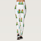 emoji mermaid leggings (Achterkant)