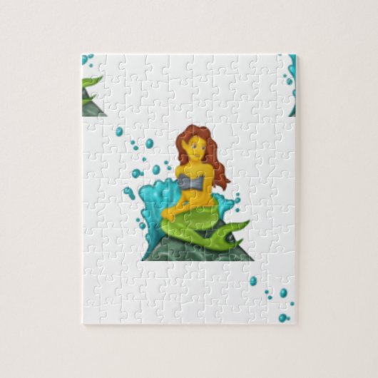 emoji mermaid legpuzzel (Verticaal)