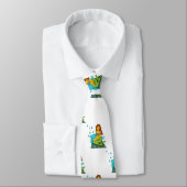 emoji mermaid mannen necktie stropdas menskleding (Gebonden)