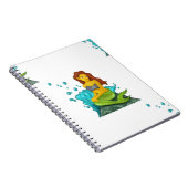 emoji mermaid notitieboek (Rechterzijde)