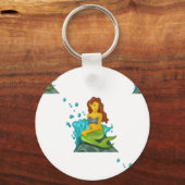 emoji mermaid sleutelhanger (Voorkant)