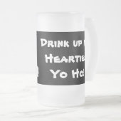 Emoji met Drink op me, Ho Ho. Matglas Bierpul (Voorkant rechts)