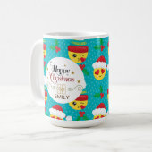 Emoji-Mokken - Mokken voor kerstcadeautjes - Emoji (Voorkant links)