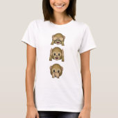 Emoji Monkeys T-shirt (Voorkant)