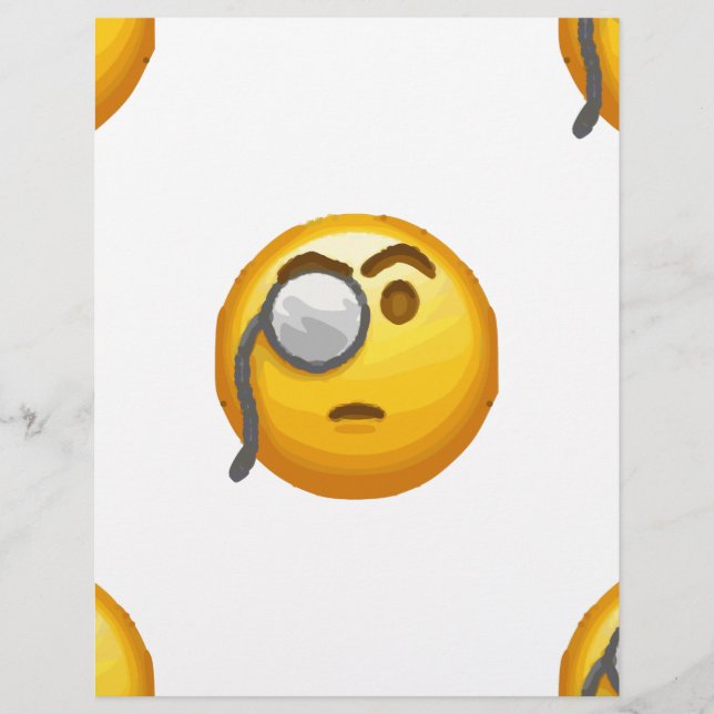 emoji monocle (Voorkant)