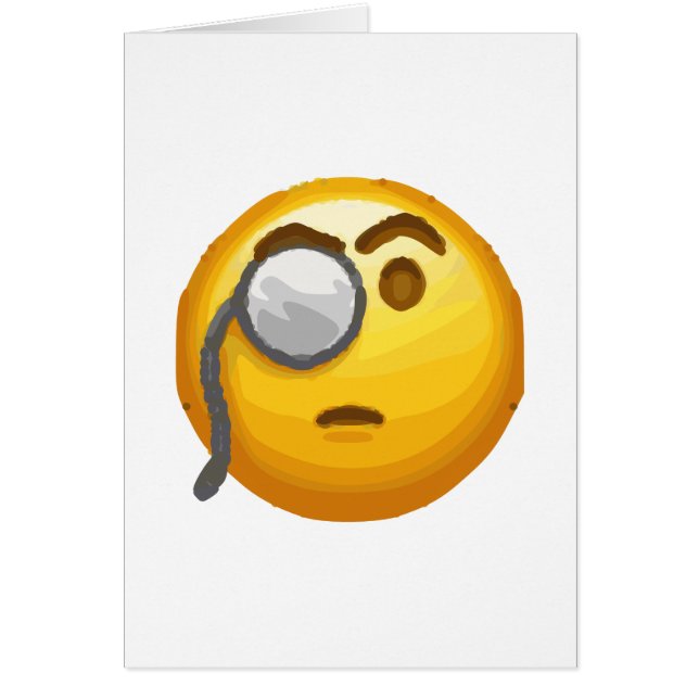emoji monocle (Voorkant)