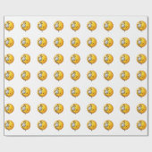 emoji monocle cadeaupapier (Vlak)