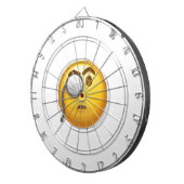emoji monocle dartbord (Voorkant Rechts)