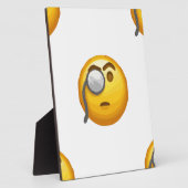 emoji monocle fotoplaat (Zijkant)