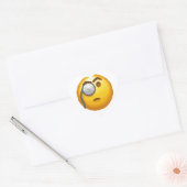 emoji monocle hart sticker (Envelop)