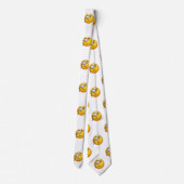 emoji monocle mensdon mannen necktie stropdas (Achterkant)