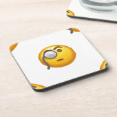 emoji monocle onderzetter (Linkerzijde)
