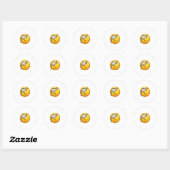 emoji monocle ronde sticker (Vel)