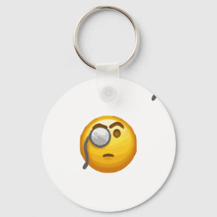 emoji monocle sleutelhanger