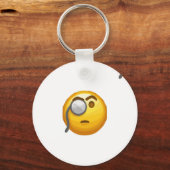 emoji monocle sleutelhanger (Voorkant)
