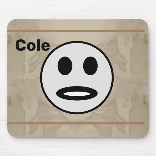 Emoji Mousepad Muismat (Voorkant)