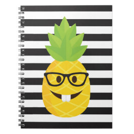 emoji nerd pineapple notitieboek