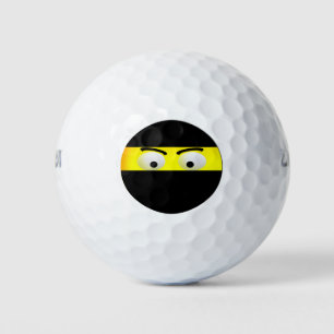 Emoji Ninja Golfballen