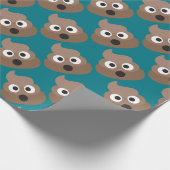 Emoji Oh Poop Cadeaupapier (Hoek)
